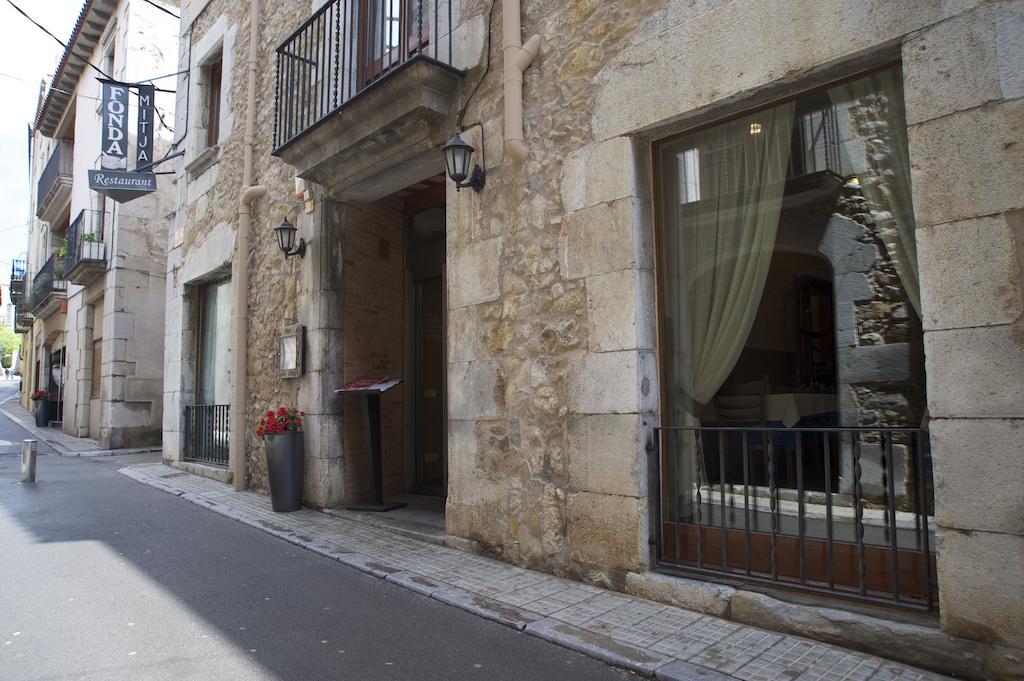 Hotel Fonda Mitja Torroella de Montgrí Zewnętrze zdjęcie